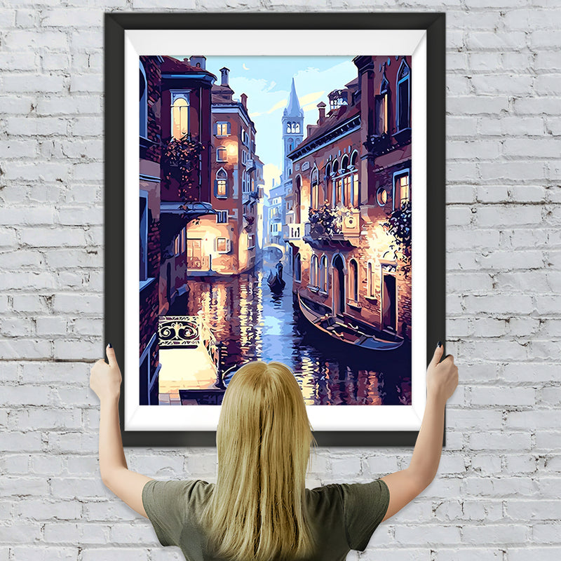 Venise la Nuit Broderie Diamant