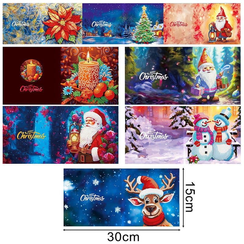 Cartes de Vœux pour Noël | 8 Pièces