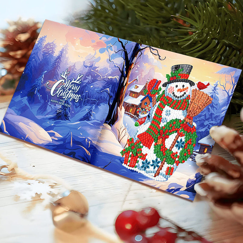 Cartes de Vœux pour Noël | 12 Pièces