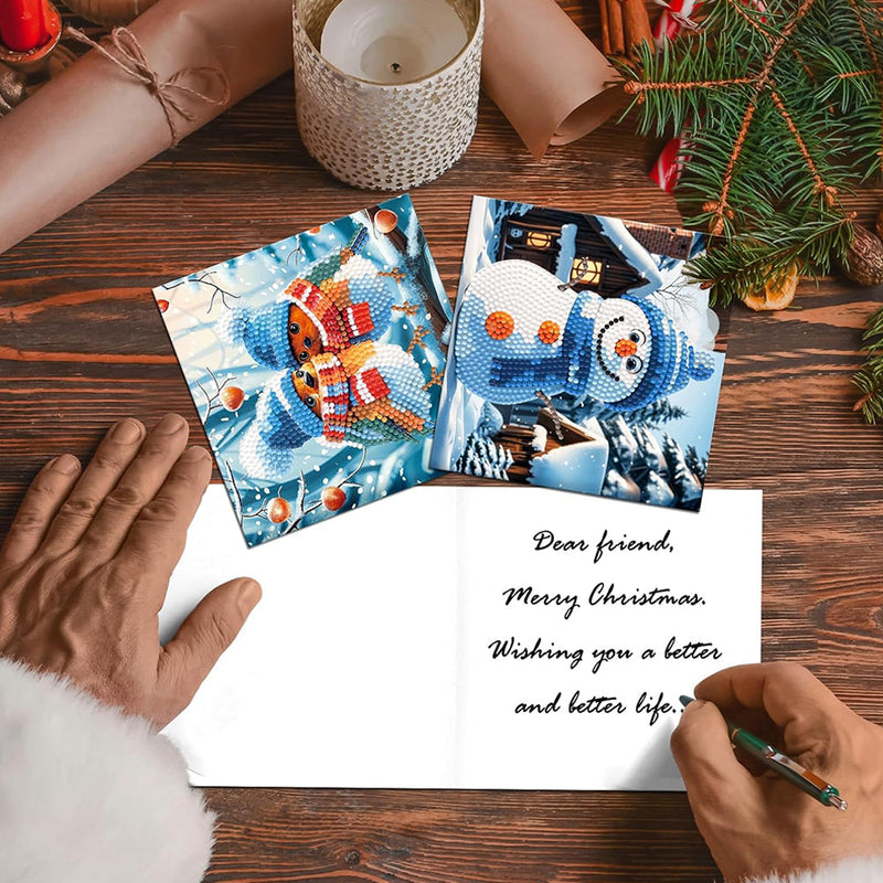 Cartes de Vœux pour Noël | 12 Pièces
