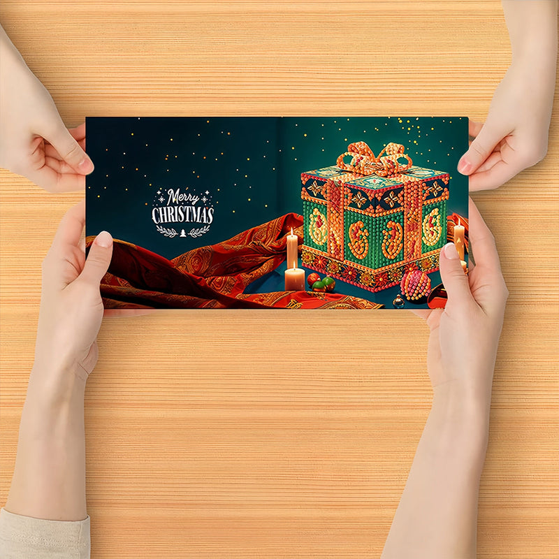 Cartes de Vœux pour Noël | 12 Pièces