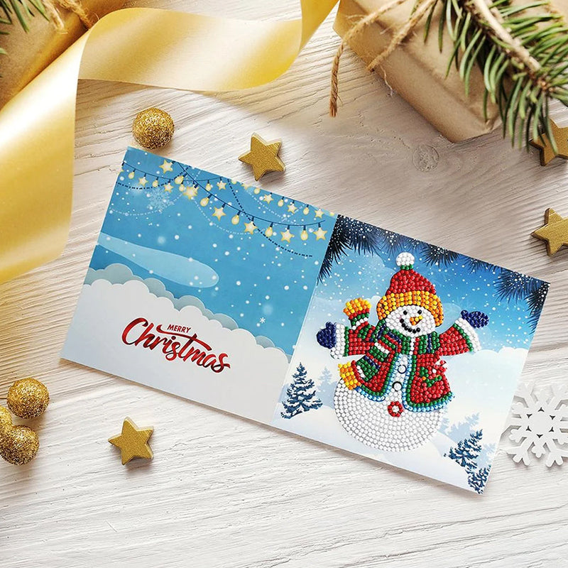 Cartes de Vœux pour Noël Animées | 8 Pièces