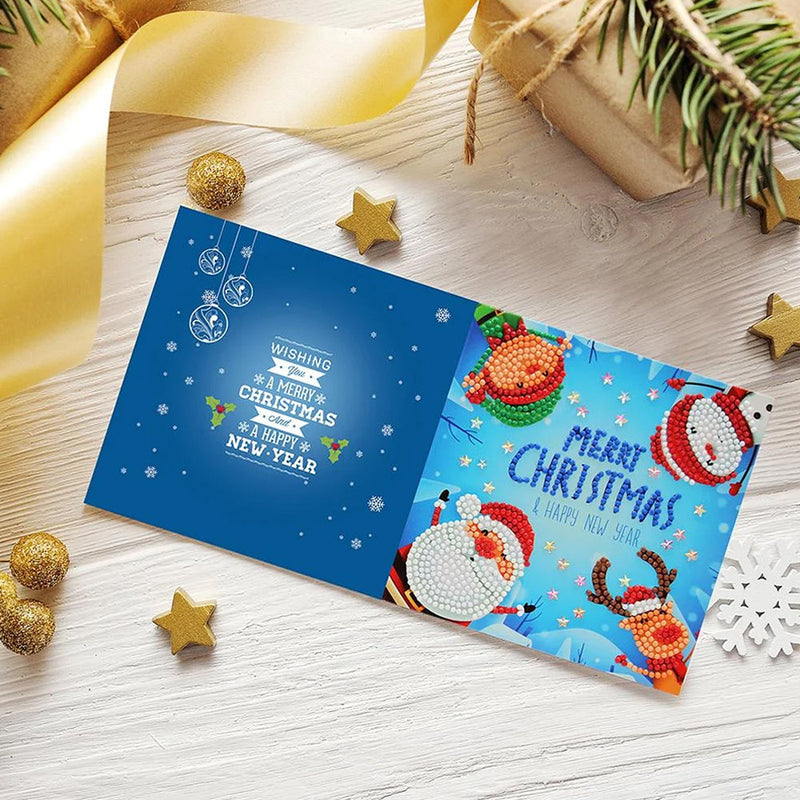 Cartes de Vœux pour Noël Animées | 8 Pièces