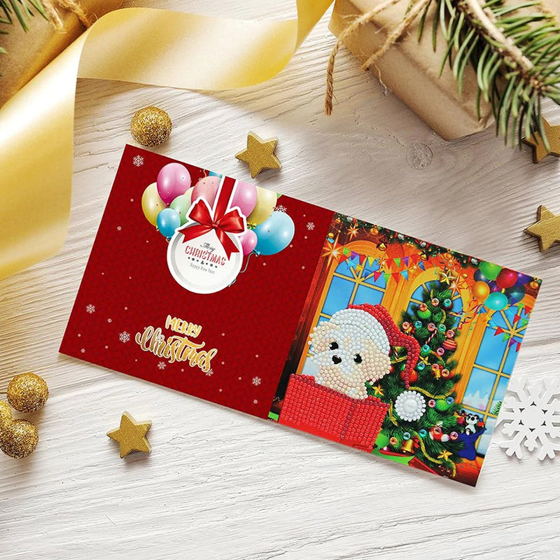 Cartes de Vœux pour Noël Animées | 8 Pièces