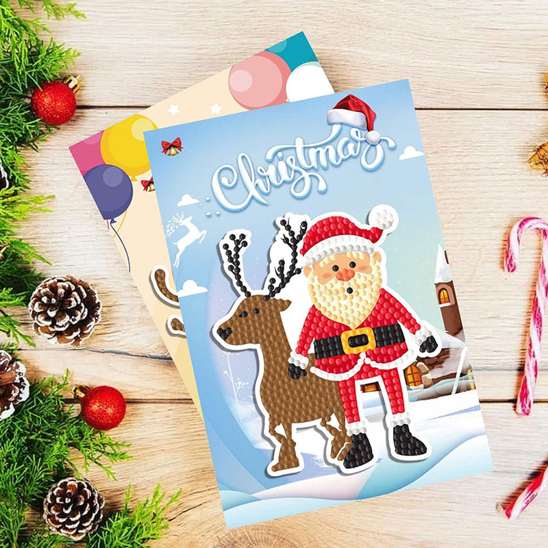 Cartes de Vœux Animées pour Noël et Anniversaire | 8 Pièces