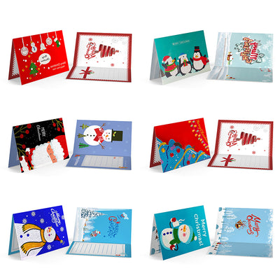 Cartes de Vœux pour Noël Animées | 6 Pièces