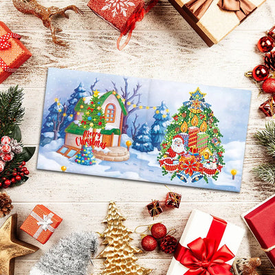 Cartes de Vœux pour Noël Animées | 8 Pièces