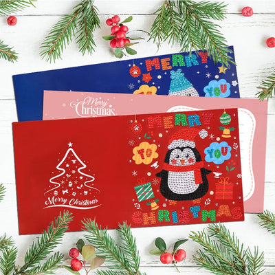 Cartes de Vœux pour Noël Animées | 6 Pièces