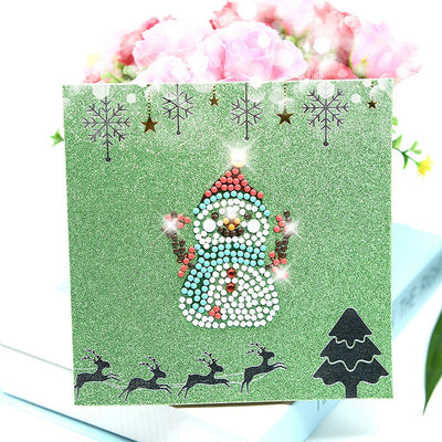 Cartes de Vœux pour Noël Animaux Mignons | 6 Pièces