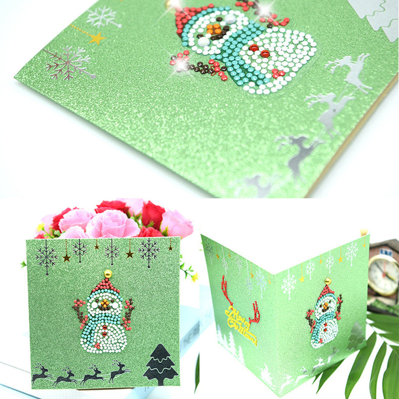 Cartes de Vœux pour Noël Animaux Mignons | 6 Pièces