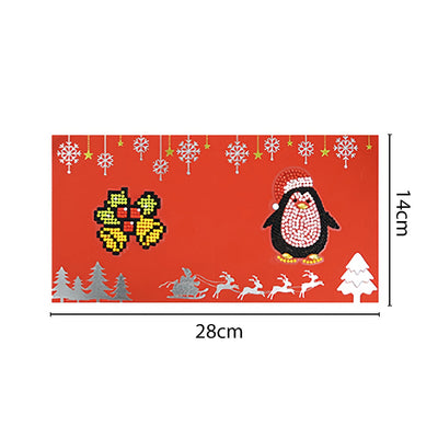 Cartes de Vœux pour Noël Animaux Mignons | 6 Pièces