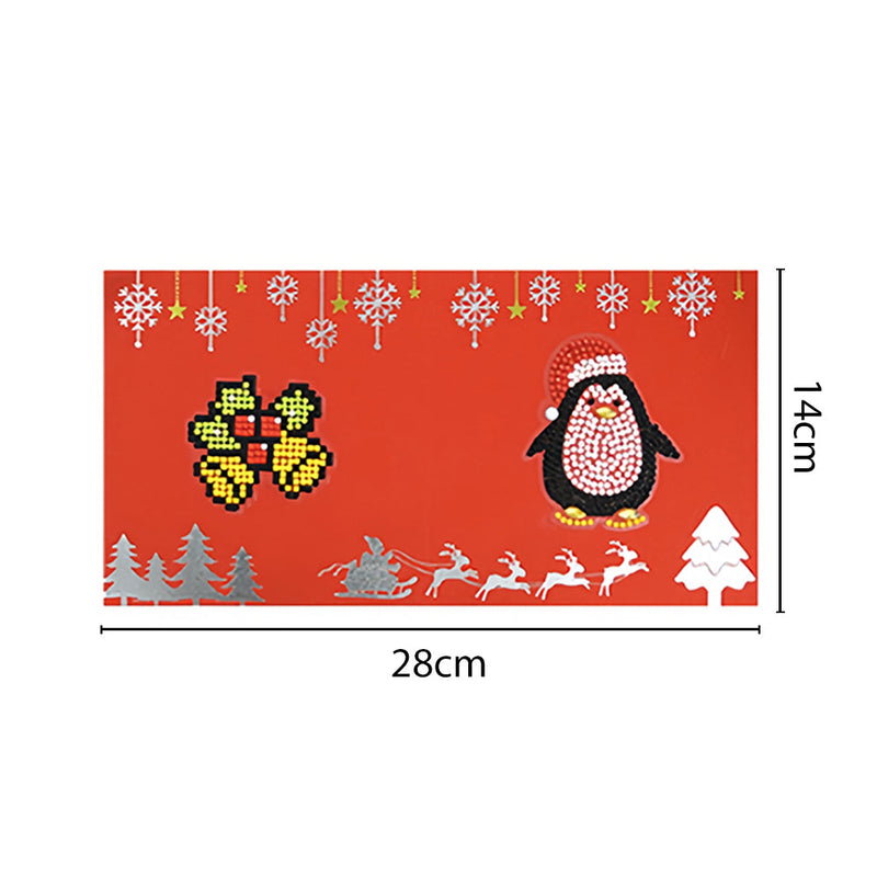 Cartes de Vœux pour Noël Animaux Mignons | 6 Pièces