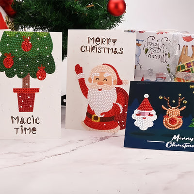 Cartes de Vœux pour Noël | 6 Pièces