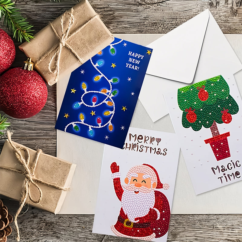 Cartes de Vœux pour Noël | 6 Pièces