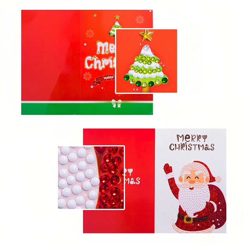 Cartes de Vœux pour Noël | 6 Pièces