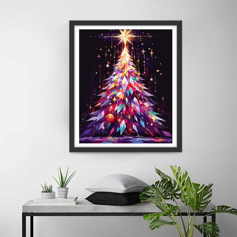 Sapin de Noël Fantastique Broderie Diamant