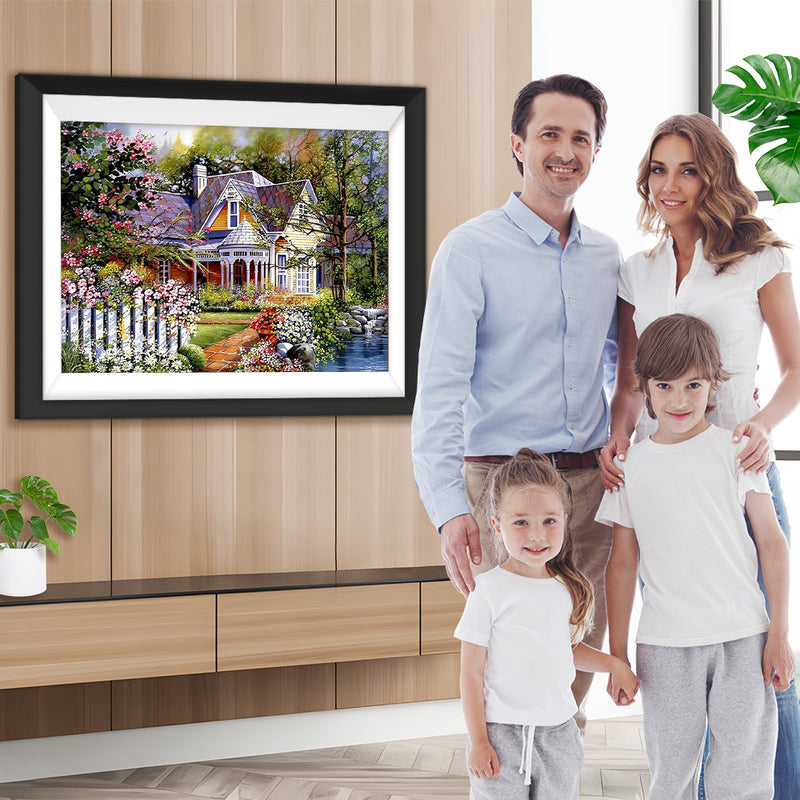 Beau Jardin Broderie Diamant