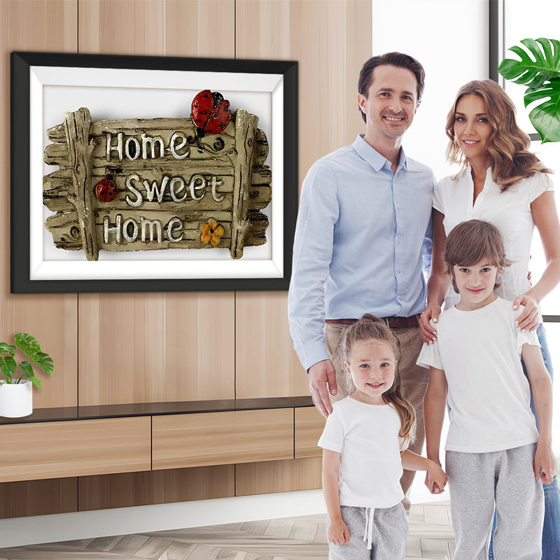 Panneau de Bois à Propos de la Famille Broderie Diamant