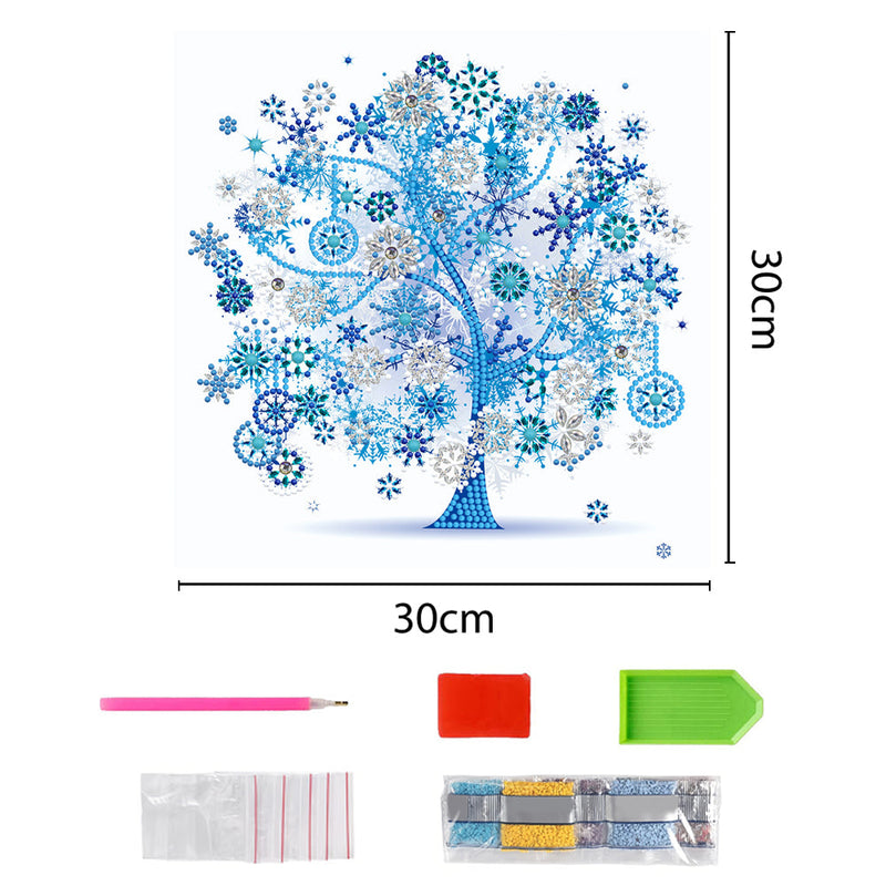 Broderie Diamant Lumineux de Forme Spéciale Arbres d&