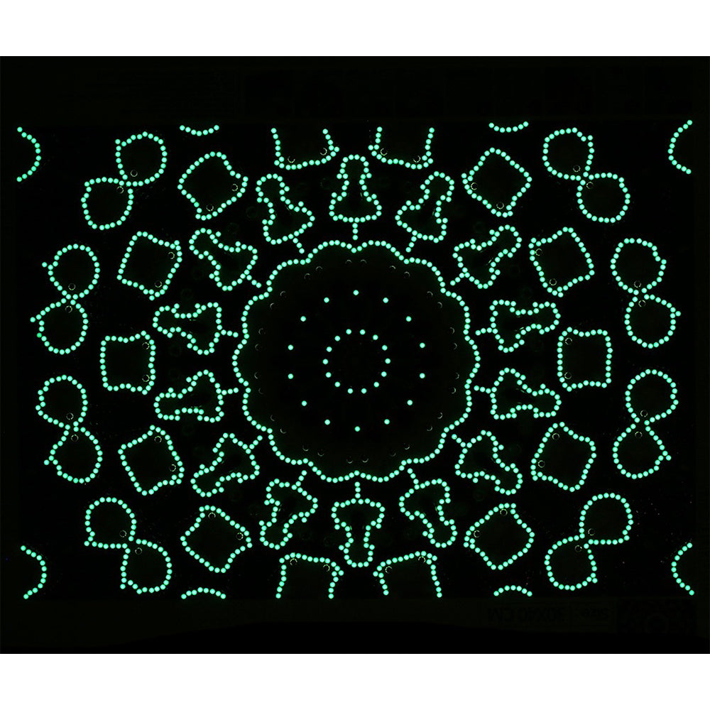 Broderie Diamant Lumineux de Forme Spéciale Mandala Violet