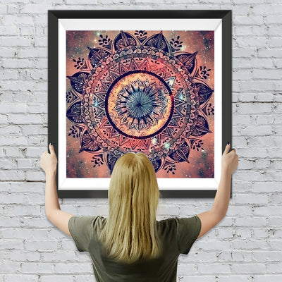 Mandala et Ciel Etoilé Broderie Diamant