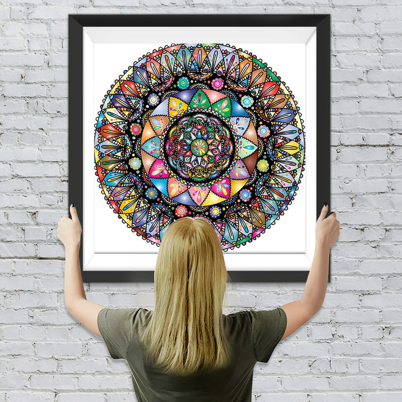 Mandala et Méditation Broderie Diamant