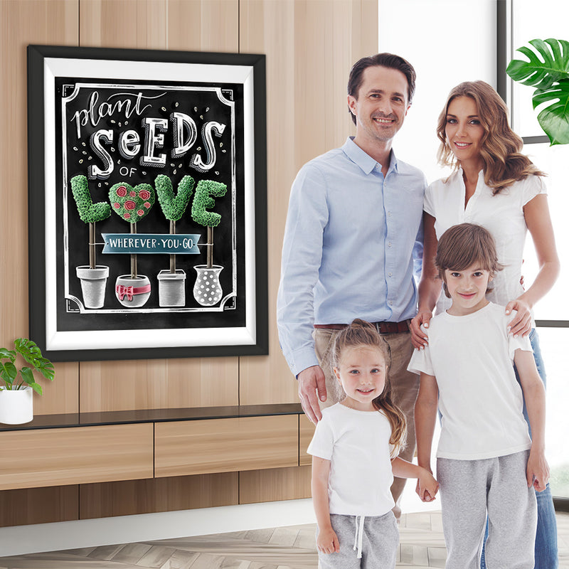 Texte Amour Broderie Diamant
