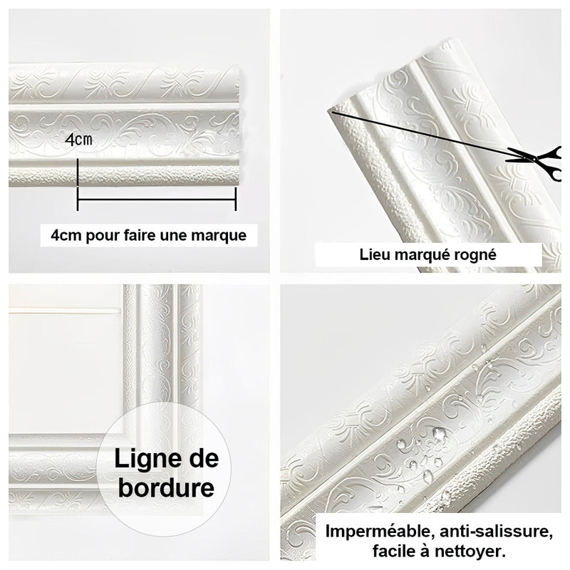 Broderie Peinture Diamant-Cadre autocollant/Wall Sticker/Line Sticker