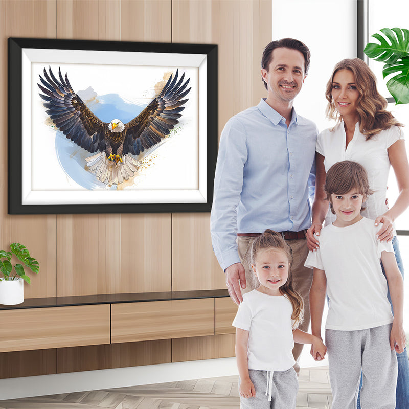 Aigle Volant Broderie Diamant