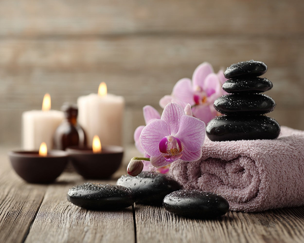 Aromathérapie Orchidée Broderie Diamant