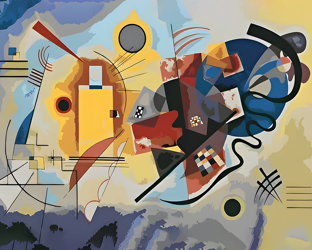 Art Abstrait, Kandinsky Broderie Diamant