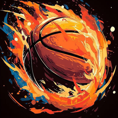 Basket Intense Broderie Diamant