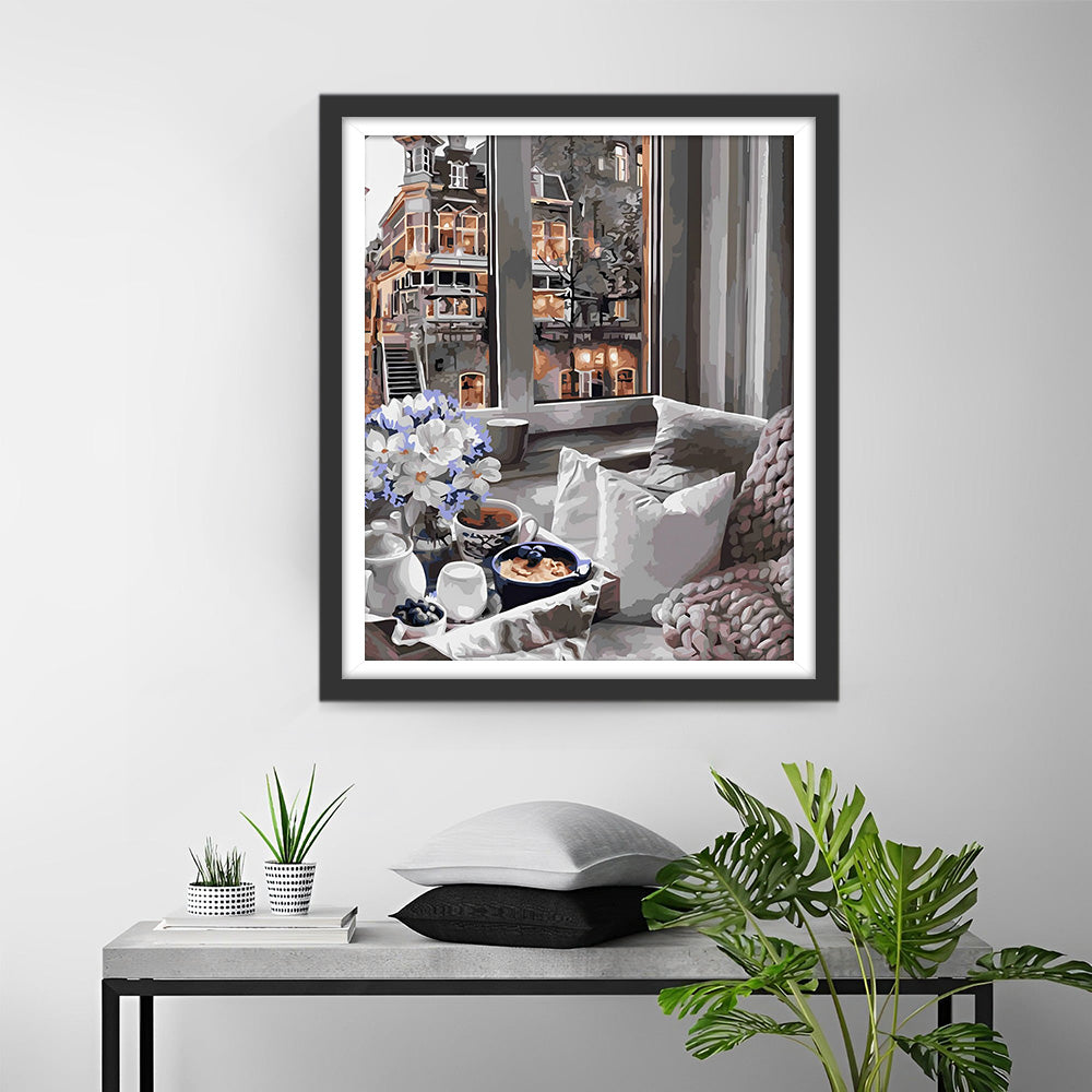 Bâtiment à l'Extérieur de la Maison Broderie Diamant