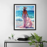 Beaute au Bord de la Mer Broderie Diamant