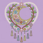 Broderie Diamant | Broderie Perle | Attrape-Rêves en Forme de Cœur