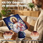 Broderie Diamant | Broderie Perle | Jésus et les Lys