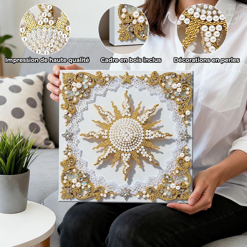 Broderie Diamant | Broderie Perle | Le Soleil Rayonnant