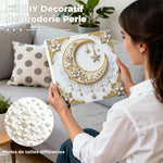 Broderie Diamant | Broderie Perle | Les Étoiles et la Lune