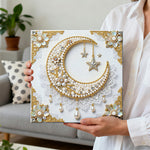 Broderie Diamant | Broderie Perle | Les Étoiles et la Lune