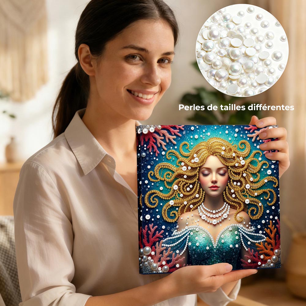 Broderie Diamant | Broderie Perle | Sirène Blonde