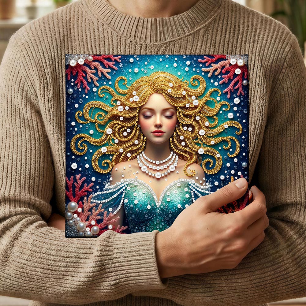 Broderie Diamant | Broderie Perle | Sirène Blonde