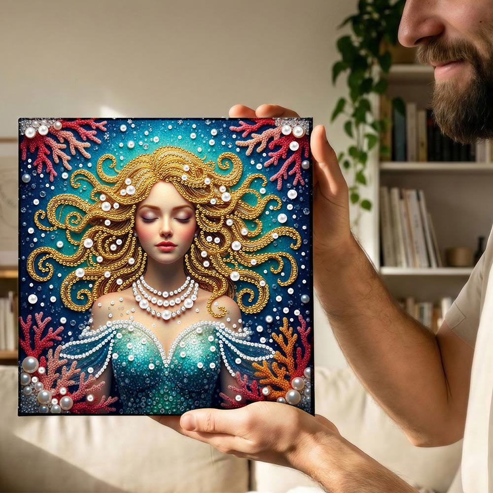 Broderie Diamant | Broderie Perle | Sirène Blonde