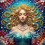 Broderie Diamant | Broderie Perle | Sirène Blonde