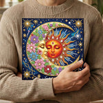 Broderie Diamant | Broderie Perle | Totem Soleil et Lune