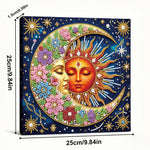 Broderie Diamant | Broderie Perle | Totem Soleil et Lune