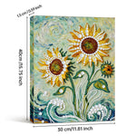 Broderie Diamant | Broderie Perle | Tournesols Style Van Gogh