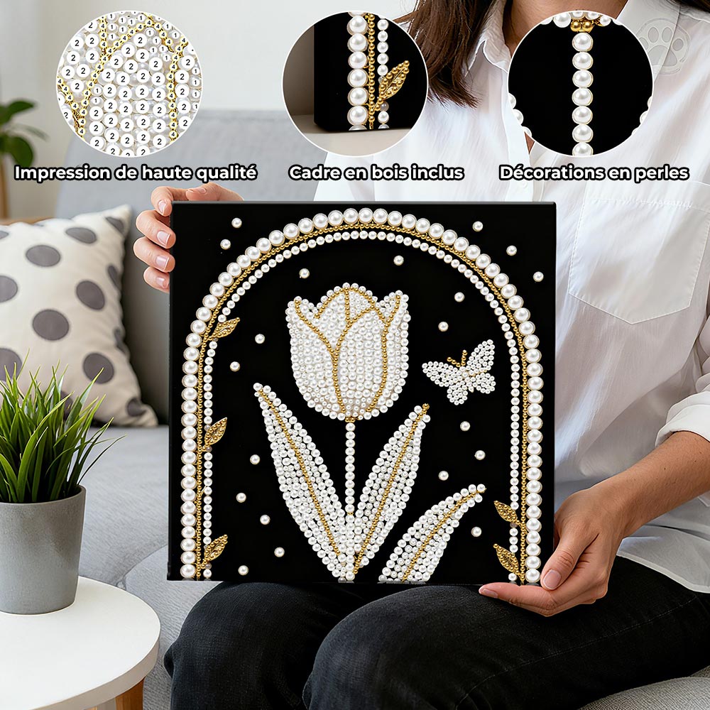 Broderie Diamant | Broderie Perle | Tulipe et Arche
