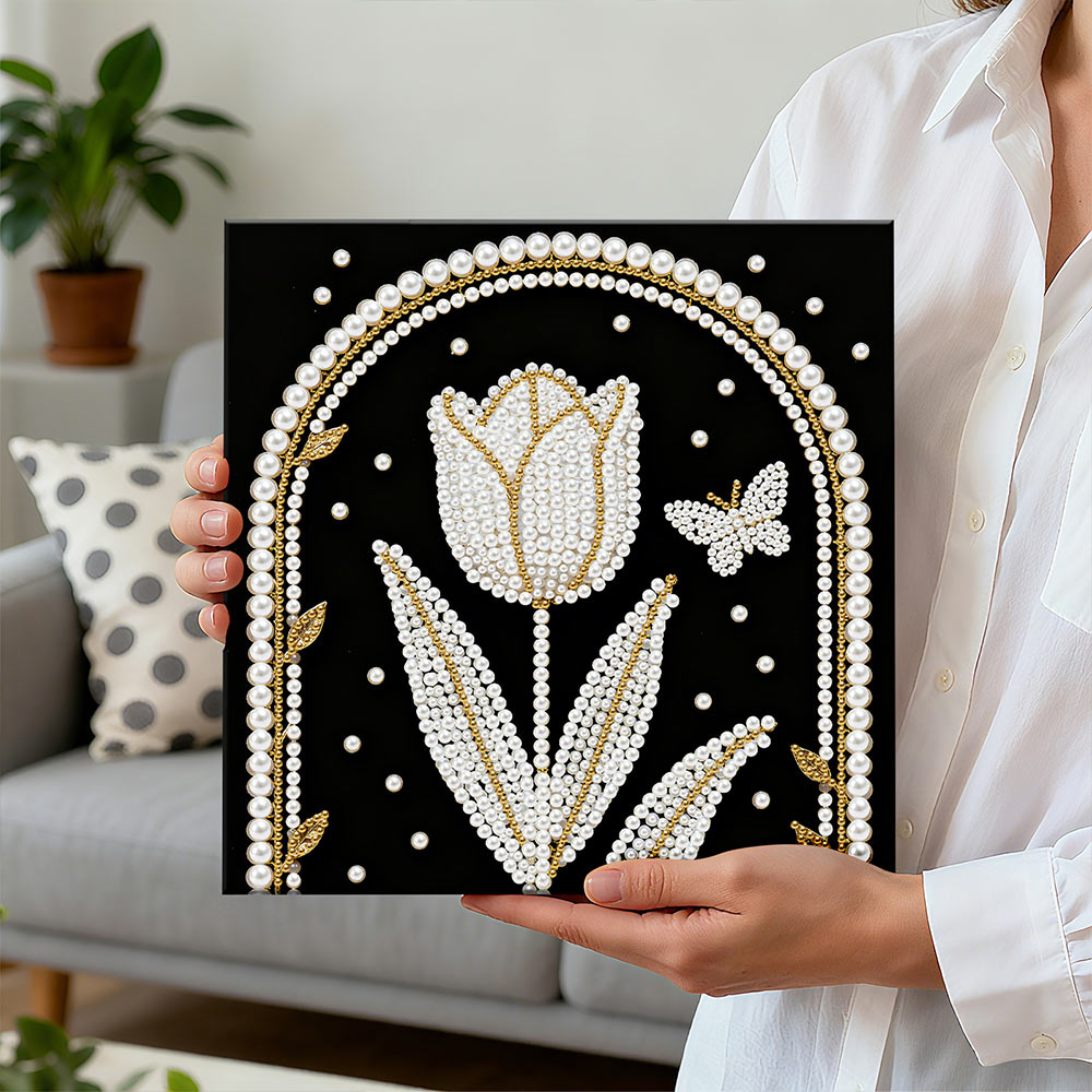 Broderie Diamant | Broderie Perle | Tulipe et Arche