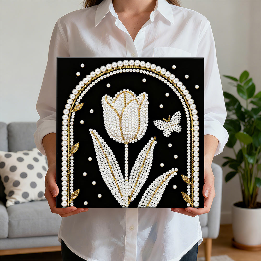 Broderie Diamant | Broderie Perle | Tulipe et Arche