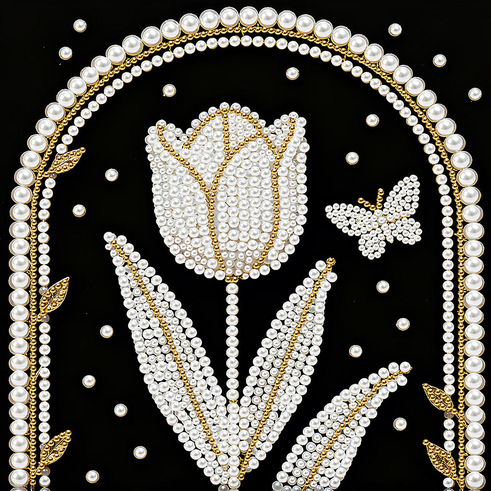 Broderie Diamant | Broderie Perle | Tulipe et Arche